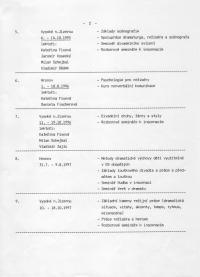 Kurz praktické režie 1993-1998
