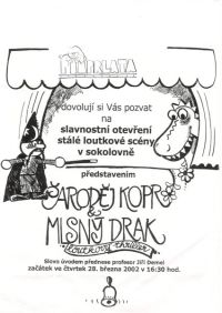 Valašské Meziříčí, Pimprlata - plakát Jany Fabiánové, 2002