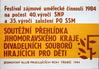 Třebíč, KP Jihomoravského kraje, 1984