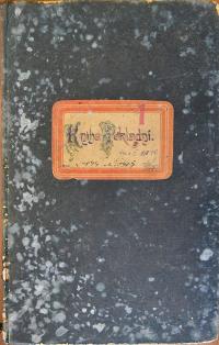 Černilov, Tyl, Kniha pokladní 1899 - 1907