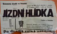 Vitiněves, SDO, Jízdní hlídka - plakát, 1938
