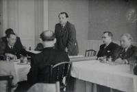 Jihlava, Klicpera, valná hromada, 1948