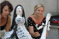 Hronov, předváděčka semináře L jako Loutka, CP Jiráskův Hronov 2014