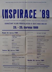 Hradec Králové, Krajské kulturní středisko, Impuls, Ústí nad Orlicí, Inspirace, 1989
