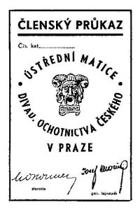 ÚMDOČ, členský průkaz