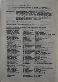 Pardubice, Svaz českých divadelních ochotníků Pardubice, Okresní výbor, Zápisy z jednání, 1971 - 1989