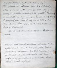 Jihlava, Klicpera, Kniha zápisů z jednání 1920-1922