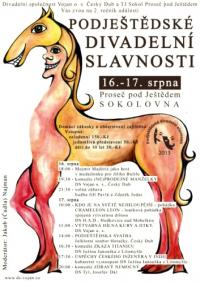 Proseč pod Ještědem, Podještědské divadelní slavnosti 2013 - plakát