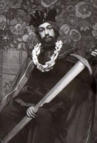 Bílá Třemešná, školní soubor, Jiří Beneš: Pohádka o Honzovi a princezně Zlatovlásce, 1958