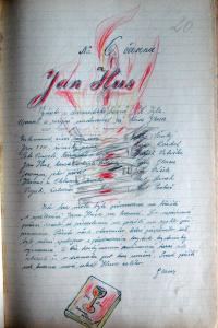 Praha-Zličín, Komenský, spolková kronika, 1945