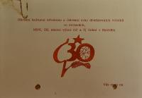 Bystré, OP divadelních souborů - program, 1975