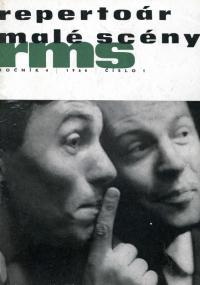 Repertoár malé scény, titulní strana, 1966/1