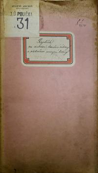 Polička, Okresní úřad, přehled hlášení akcí, 1934