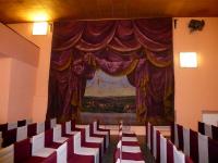 Netolice, opona Fert po restaurování instalace v Městském divadle, 2014