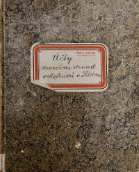 Sádek, SDO Klicpera, Kniha účetní, 1910 - 1920