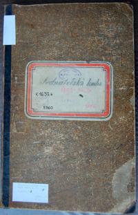 Nové Město na Moravě, Horák, Jednatelská kniha 1886 - 1906