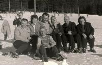 Libochovice, Scéna, mimodivadelní snímky členů a přátel souboru, 50. léta 20. stol.