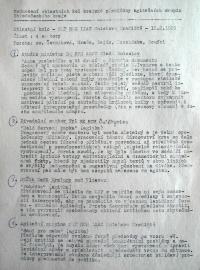 Středočeské krajské kulturní středisko, hodnocení oblastních kol krajské soutěžní přehlídky agitačních skupin, s. 1, 1986