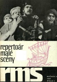 Repertoár malé scény, titulní strana, 1965/5