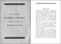 Hostivice, Sokol, šibřinky, V říši Krakonošově, program, 1923, 2
