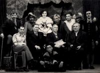 Oponešice, Ochotnické divadlo, Hrátky s čertem, 1954