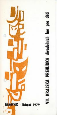 Rakovník, 7. KP divadelních her pro děti, programová brožura, 1979