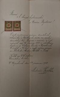 Nepolisy, Ochotníci, Zápas o nevěstu, 1912