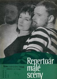 Repertoár malé scény, titulní strana, 1963/4