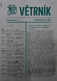 Hradec Králové, Krajské kulturní středisko, Impuls, Vysoké nad Jizerou, NP Krakonošův divadelní podzim, 1985