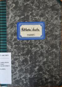 Cerekvice nad Bystřicí, JDO, Kniha pokladní, 1952 - 1955