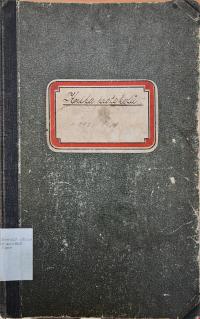 Nová Paka, Eliška Krásnohorská, Kniha protokolů, 1923 - 1938