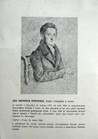 Chrudim, DS Jan Nepomuk Štěpánek, text o souboru