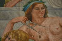 Javornice, SDO Tyl, opona Múzy, autor Josef Dvořák, 1923