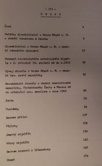 Nové Město nad Met, Helikarová, dějiny divadelnictví, obsah