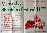 Havlíčkův Brod, Krakský divadelní festival LUT 1960 - plakát