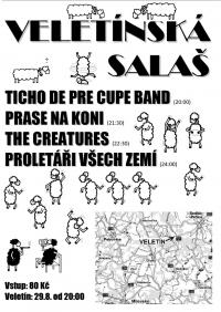 Petrovice, Prase na koni, Veletínská salaš - plakát, 2009