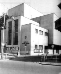 Hálkovo divadlo, arch. J. Kosek, 1935-1936. 