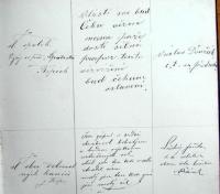 Praha-Ruzyně, Svornost, 09, pamětní kniha, svěcení praporu, zápisy účastníků, 1892