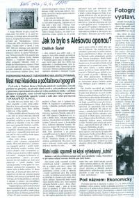 Náchod, opona, čl. Šafář_Náš čas 950404