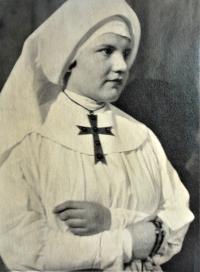 Praha-Kobylisy, Lidové divadlo, Bílá jeptiška, 1935