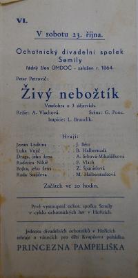 Nový Bydžov, Jirásek, Programy, pozvánky