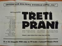Pecka, ROH Tyl, Třetí přání - plakát, 1958