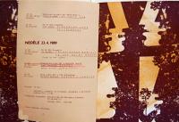 Třebíč, Dramatický klub, Blansko, Blanenská dílna - program, 1989