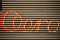 Praha, Divadlo Mana, detail opony Reklama na automobil Aero 500, 1931