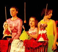 Blučina, DS a LS OB, O třech princeznách a drakovi, KP Třebíčské loutkářské jaro 2001