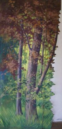 Slatina nad Úpou, Orel, kulisa, les 8, s.a., depozitář ve škole,