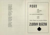 Nymburk, POAN, Zlomky blázna, 1974
