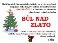 Trstěnice, Vojnařičky, Sůl nad zlato - plakát, 2002