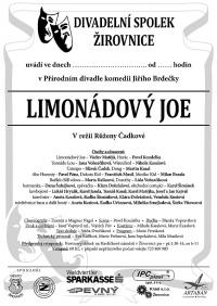 Žirovnice, Divadelní spolek, Limonádový Joe - plakát, 2015