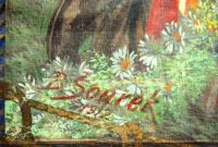 Zásada, Tyl, detail opony Moravské Slovácko, 1912